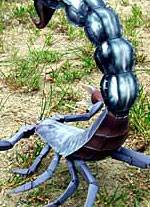 Recortable de Papel de un Escorpion