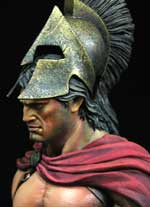 Busto Spartano - Battle of Thermopylae 480 a.C.