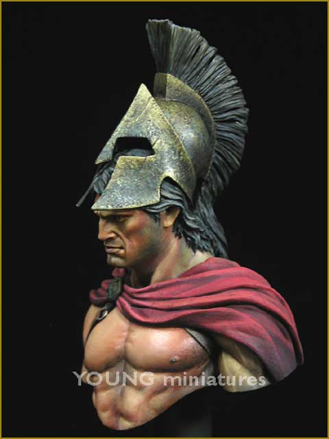 Busto Spartano - Battle of Thermopylae 480 a.C.