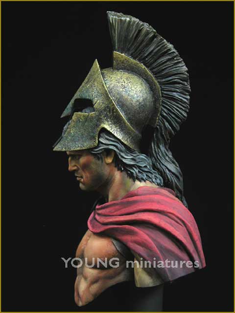 Busto Spartano - Battle of Thermopylae 480 a.C.