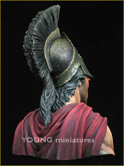 Busto Spartano - Battle of Thermopylae 480 a.C.