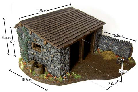 Establo - Escala 28mm