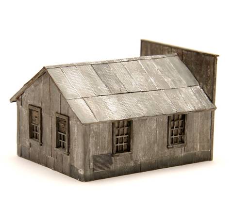 Construccion De Estacion de Servicio - Scratchbuilding.