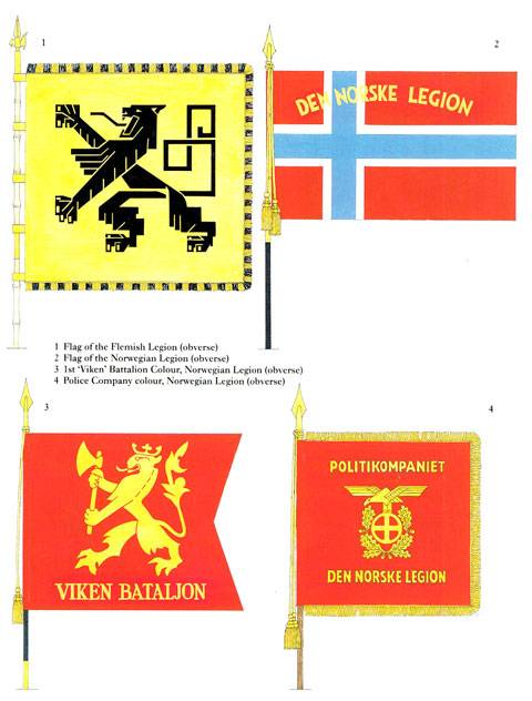 Banderas del Tercer Reich - Waffen SS