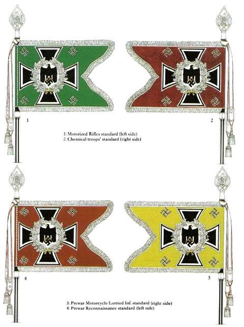 Banderas del Tercer Reich - Wehrmacht.  