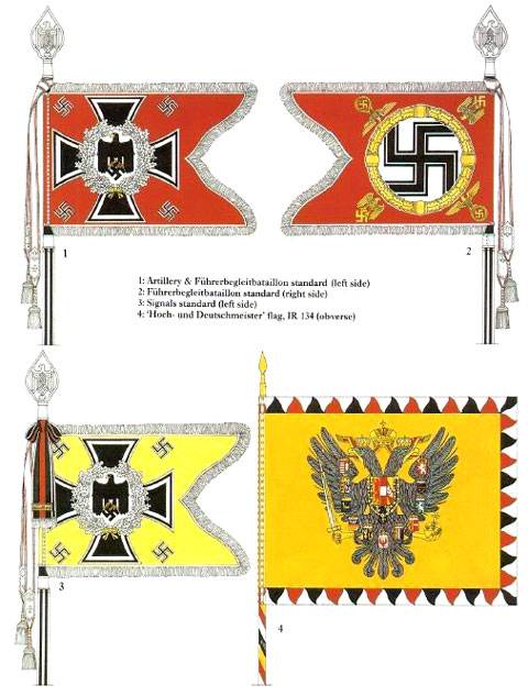 Banderas del Tercer Reich - Wehrmacht.  