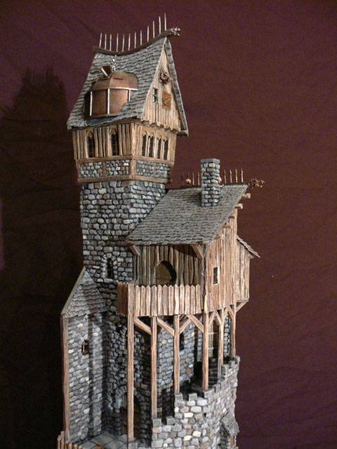 Torre Fortaleza Necrofoga - 28 mm.