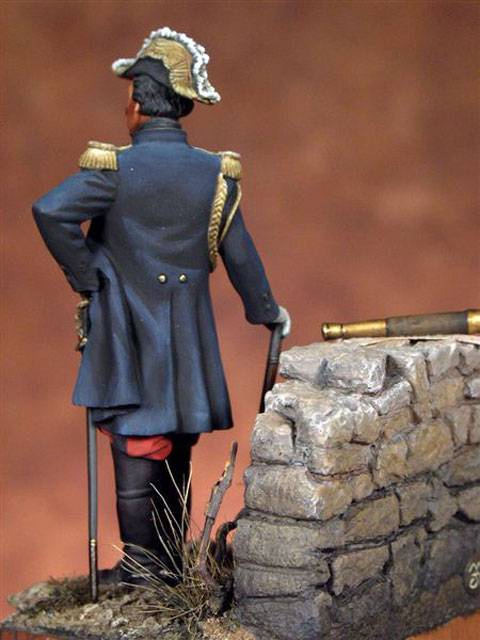 Figura a escala de 54 mm representando al personaje Francois Marcelin.