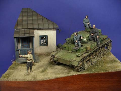 Diorama Frente Sur en Rusia - Escala 1/35