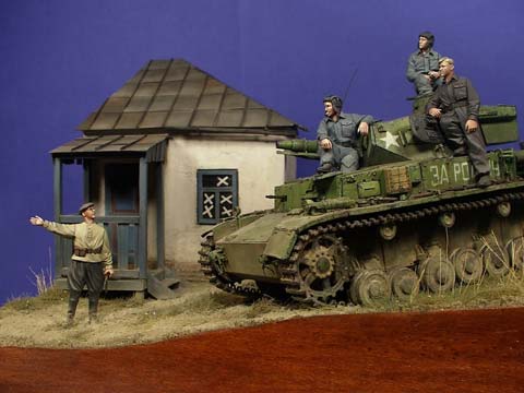 Diorama Frente Sur en Rusia - Escala 1/35