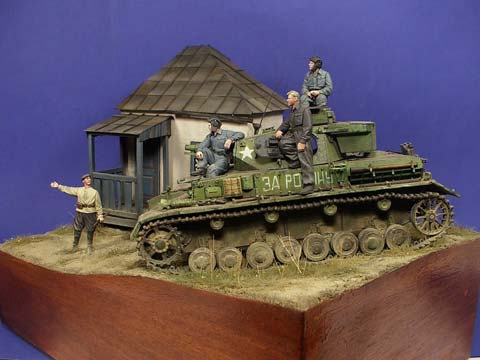 Diorama Frente Sur en Rusia - Escala 1/35