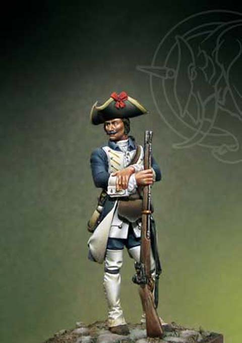 Fusilero del Regimiento Provincial de Artilleria (Val di Noto) - Escala 54mm