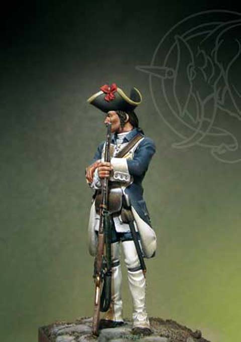 Fusilero del Regimiento Provincial de Artilleria (Val di Noto) - Escala 54mm