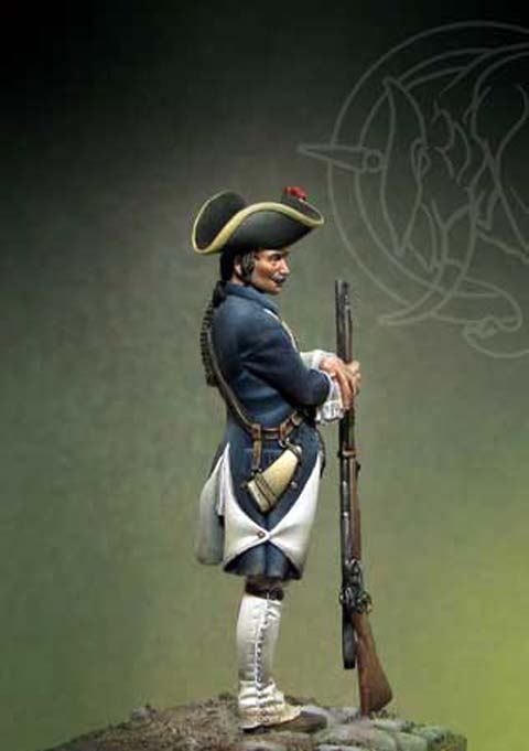 Fusilero del Regimiento Provincial de Artilleria (Val di Noto) - Escala 54mm