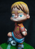 Cabezon Furgolista - El Futbolista - Escala 50mm