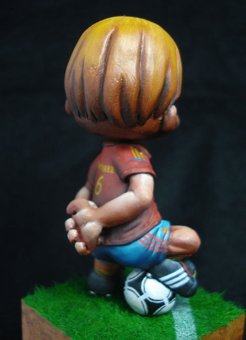 Cabezon Furgolista - El Futbolista - Escala 50mm