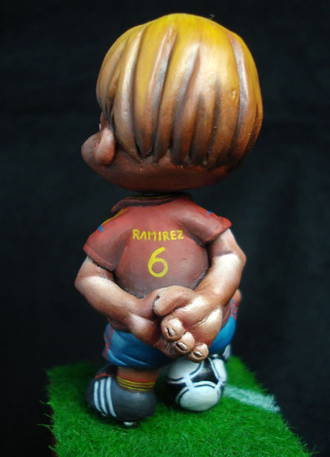 Cabezon Furgolista - El Futbolista - Escala 50mm