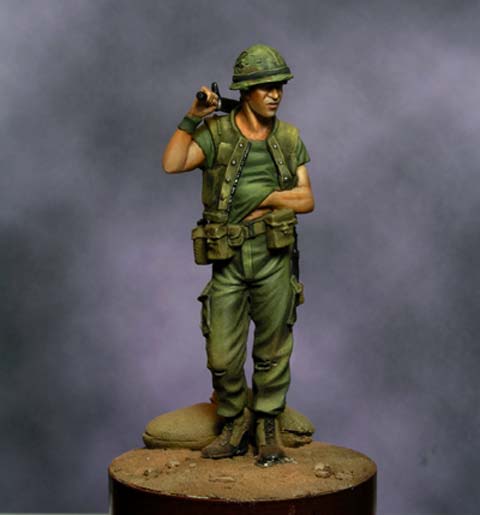 Fusilero del cuerpo de marines - Vietnam 1968