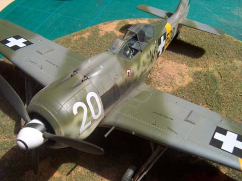 Avion Focke Wulf Fw.190 F8. 