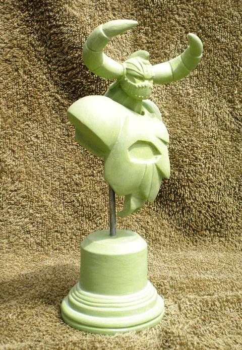 Modelado del busto de Gaikin - Escala 160 mm. 