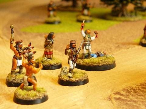 Ger&oacute;nimo y su grupo de guerreros apaches ataca por sorpresa un puesto de avanzada del ej&eacute;rcito de EE.UU