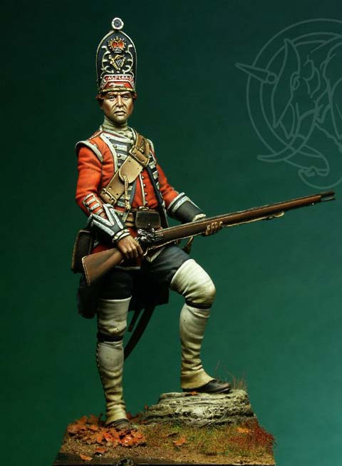 Granadero Ingles 18 th Foot &ndash; 1751