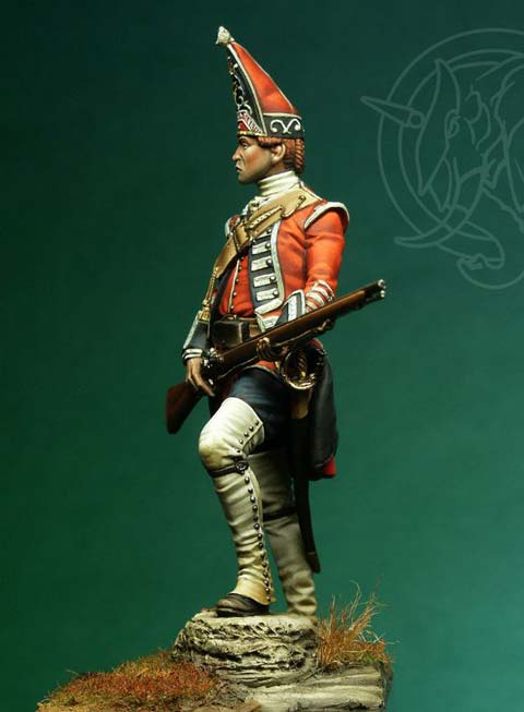 Granadero Ingles 18 th Foot &ndash; 1751