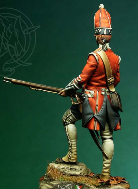 Granadero Ingles 18 th Foot &ndash; 1751
