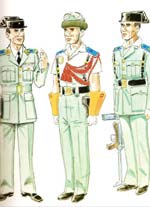 Uniformes Espa&ntilde;oles - La Guardia Civil