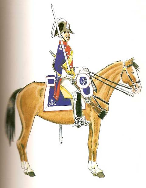 Guardia de Caballeria gala de formaci&oacute;n (1844-46)