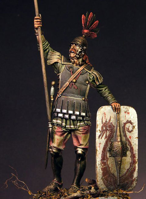Guerrero Celta - Grecia 279 a.C. - Escala 90mm