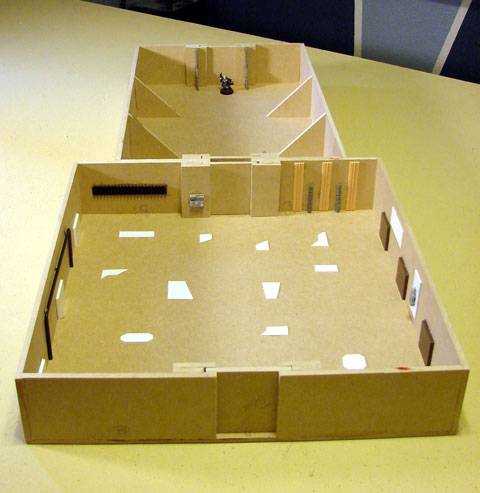 Costruccion de habit&aacute;culos para Juegos futuristas de Tablero en 25 o 28 mm. 