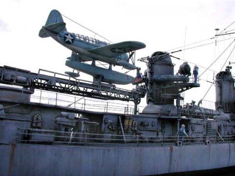Diorama Naval del USS Halford - 1945