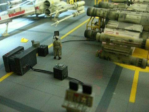Hangar - Base Rebelde de Star Wars