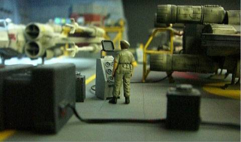 Hangar - Base Rebelde de Star Wars