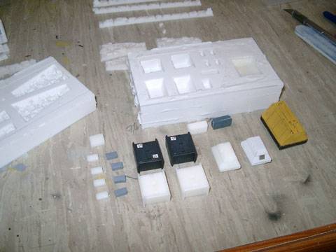 Moldes Hangar - Base Rebelde de Star Wars