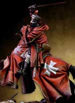 Hermano de los Caballeros de Saint John - Escala 90mm
