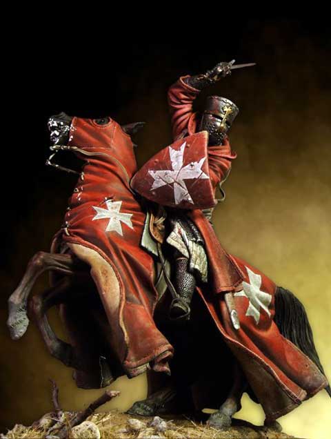 Hermano de los Caballeros de Saint John - Escala 90mm