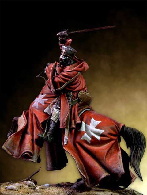 Hermano de los Caballeros de Saint John - Escala 90mm