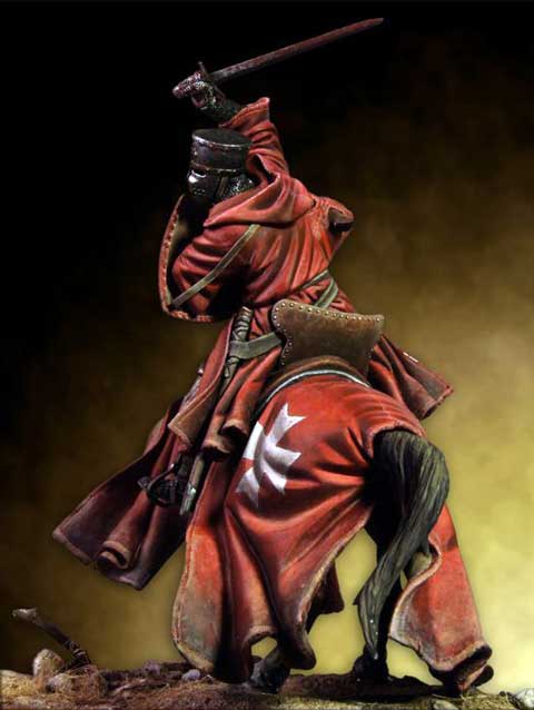 Hermano de los Caballeros de Saint John - Escala 90mm
