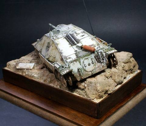 Carro Blindado Hetzer - Escala 1/35