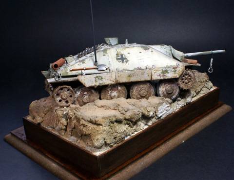 Carro Blindado Hetzer - Escala 1/35