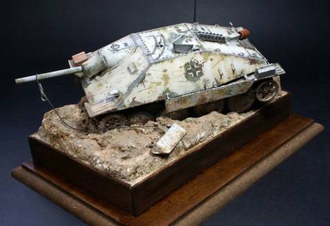 Carro Blindado Hetzer - Escala 1/35