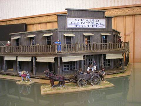 Gran Hotel Central - Viejo Oeste en 28mm