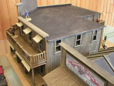 Gran Hotel Central - Viejo Oeste en 28mm