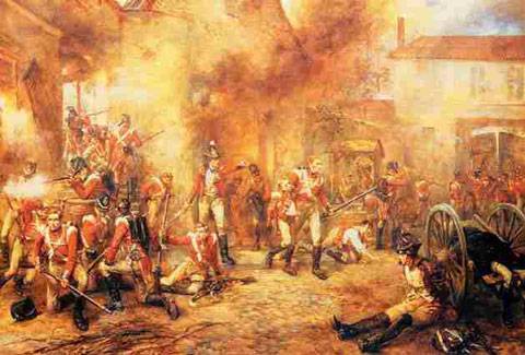 la defensa de Hougoumont