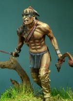 Huron warrior - Escala 28mm
