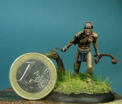 Huron warrior - Escala 28mm