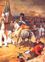 Banderas de las Guerras de Independencia Hispanoamericana 1808 - 1826