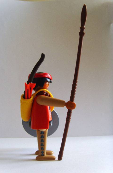 Piel Roja a Caballo de Playmobil.
